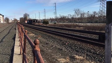 CSX intermodal train through Bound Brook NJ