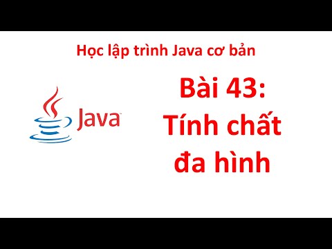 Video Java - Bài 43: Tính đa hình - youtube