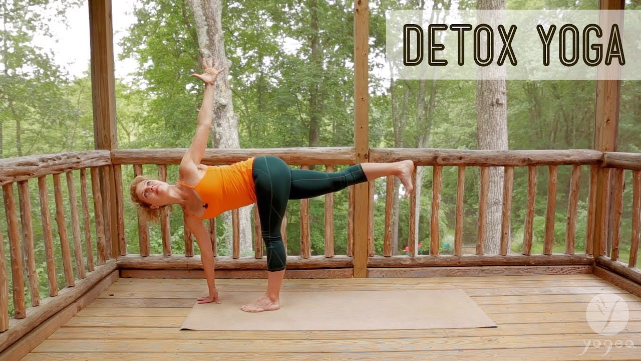 Detox Yoga Routine: Unclog (open level) - YouTube