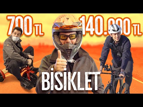 700TL Bisiklet vs. 140.000TL Bisiklet! (#SonradanGörme)