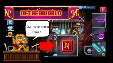 Pixel World - The Deep Netherworld - Exchange with nether shop