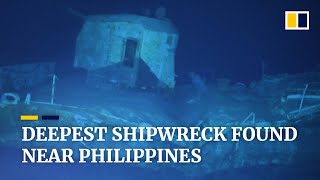 World’s deepest shipwreck: US destroyer sunk in WWII found off the Philippine coast