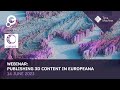 Webinar &quot;Publishing 3D Content in Europeana&quot; 2023