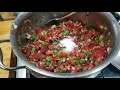 How to Make and Can (jar) Salsa Fresca (spicy or mild) aka Pico De Gallo