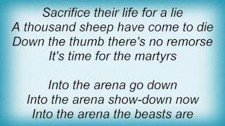 Running Wild - Into The Arena Lyrics