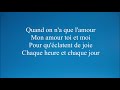 Lara Fabian - Quand on n'a que l'amour - (Paroles) Mp3 Song