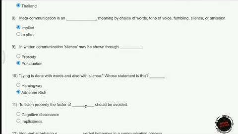 NPTEL//Soft Skills //Week 3 : Assignment 3//Answer//Swayam//2021.   #nptel #Swayam #softskills