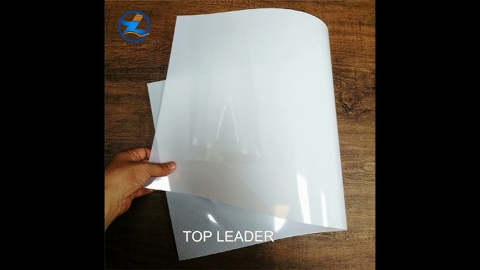 Diy Transparent Sheet/how to make plastic sheet/homemade pvc sheet