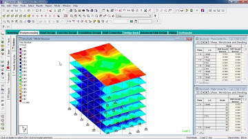 STAAD Pro day-8 Tutorials Design of RCC Multistorey Building TAMIL