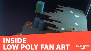 Inside Game - 3D Low Poly Fan Art In Blender 2.8