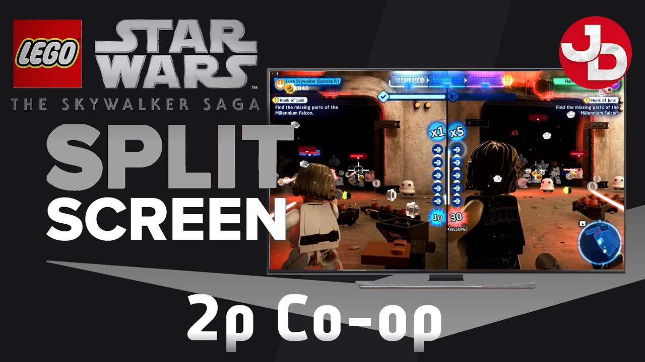 LEGO Star Wars: The Skywalker Saga Split-Screen CO-OP 