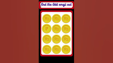 Find the Odd emoji out||Riddles and puzzles quiz game #ytshort