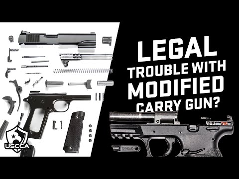 Can You Use a Modified Gun In Self Defense Legally?