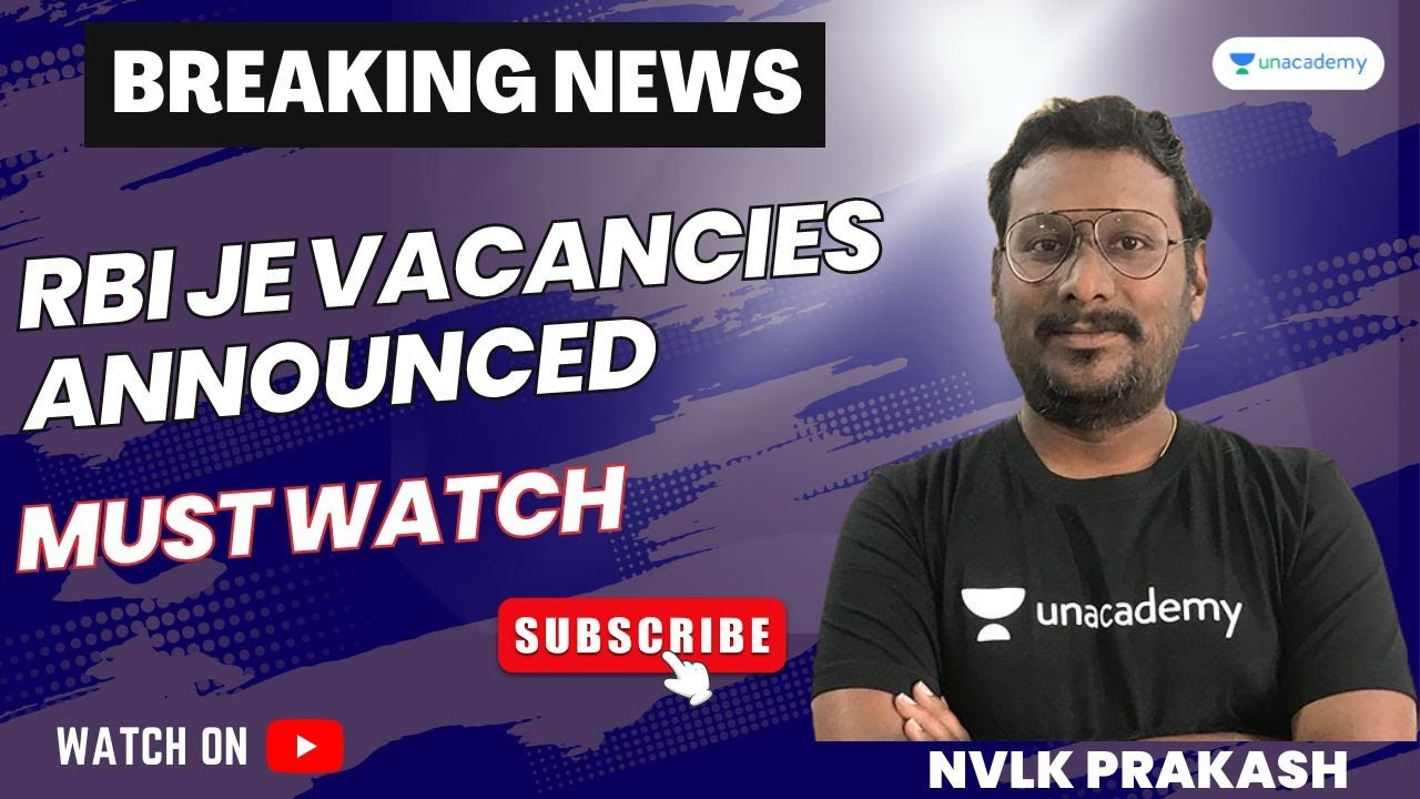 Upcoming Vacancies |  RBI Je Civil / Electrical | KPCIVIL 