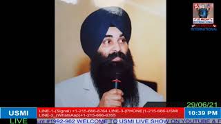 USMI Live Show JS Dhaliwal with PS Joganangal