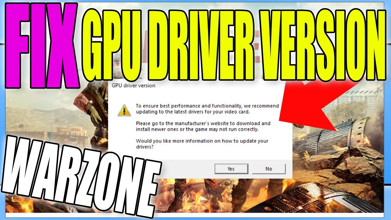 Video Adapter Driver is not available please install latest Driver. Please install the latest version