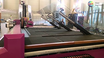 Automatic Glass Cutting Table with Integrated Loading Arm - YCKM