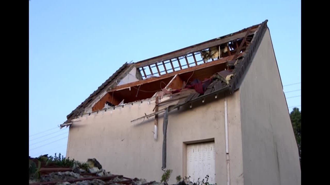 Tornado causes massive damage in small town in France