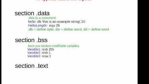 Assembly Programming 1