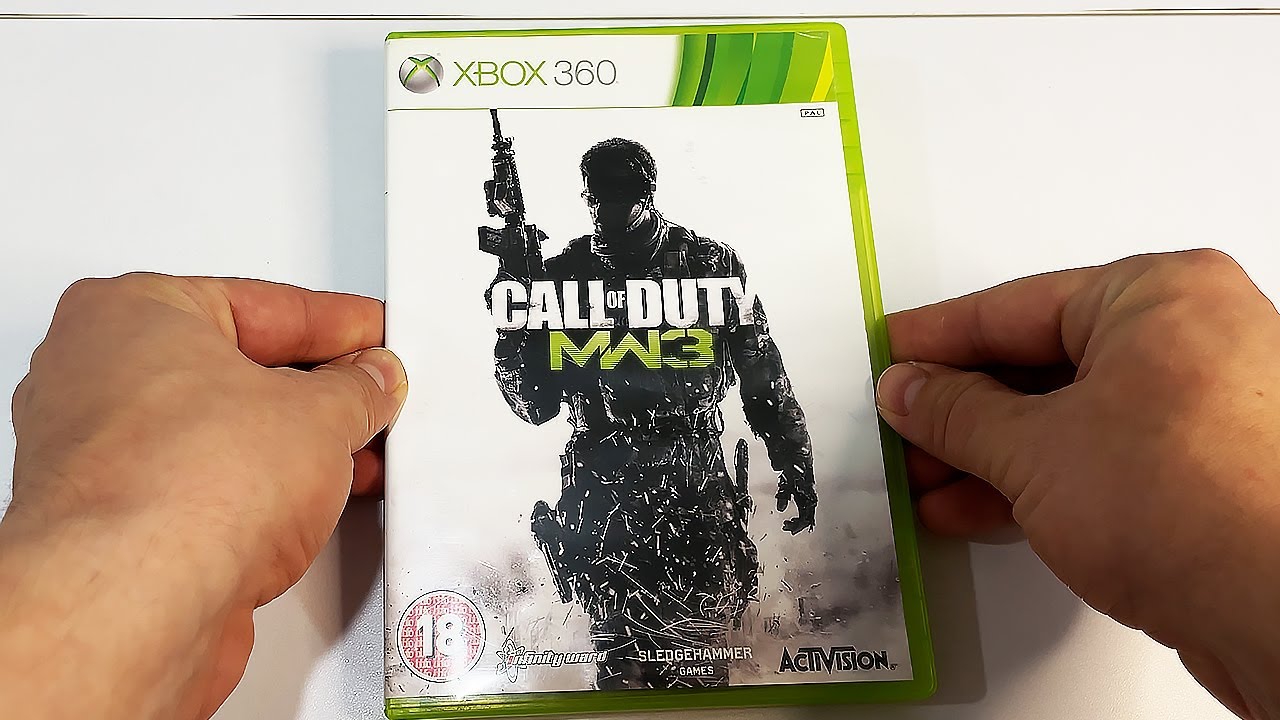 COD MW3 Xbox 360 Unboxing ASMR Sounds No Talking 7 YouTube