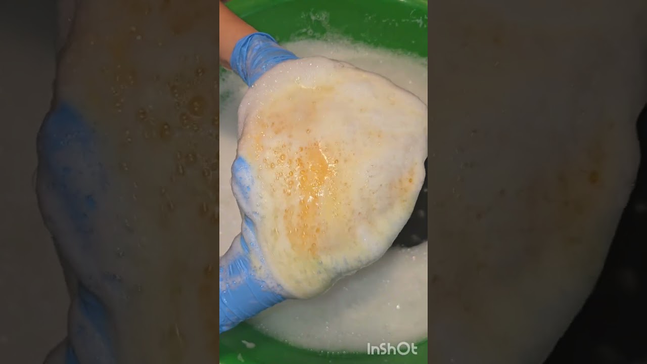 Love a steamy water rinse with a dash of liquid gold 