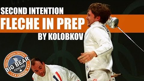 Fencing Point Analysis - How Kolobkov Pushes then Pulls His Opponent to Lock in a Touch