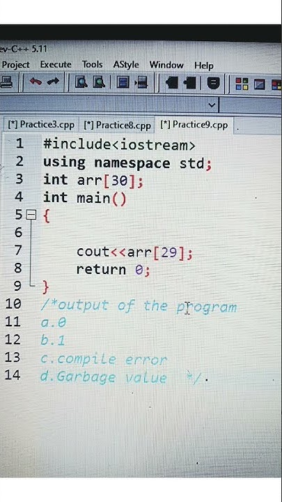 What will be the output of this program. comment your answer. #shorts # ...