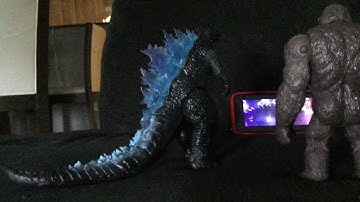Godzilla Kong and MechaGodzilla react to:If Godzilla Kong and MechaGodzilla talked in GVK