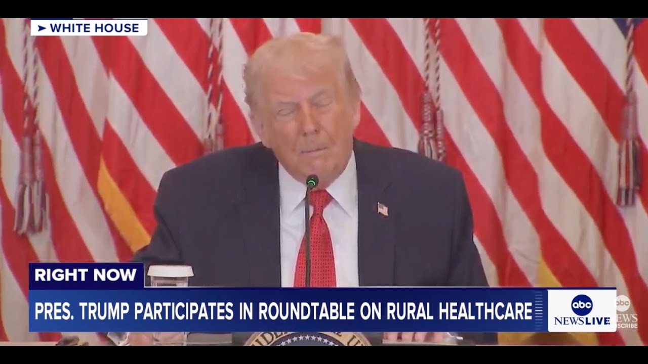 President Trump participates in a roundtable on rural healthcare: LIVE