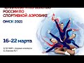 Первенство России по спортивной аэробике. Омск-2021.