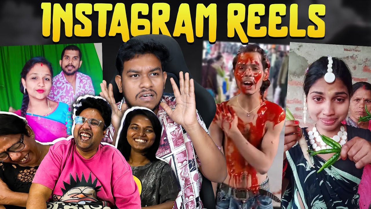 CRINGE-uh Kuttigal In Instagram Reels 🤡 | Ramstk Family@EmptyHandAjithsri