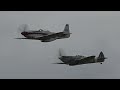 SPITFIRE &amp; P51 MUSTANG - Merlin V12 Sound