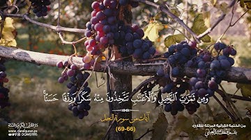 تلاوة رائعة لآيات من سورة النحل من الختمة المرتلة للقارئ الشيخ| عارف العشي