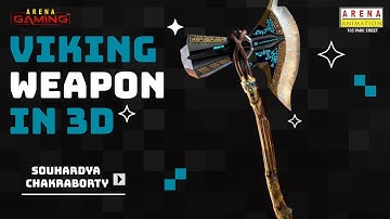 3D Viking Axe Design | Student Showcase | Arena Park Street