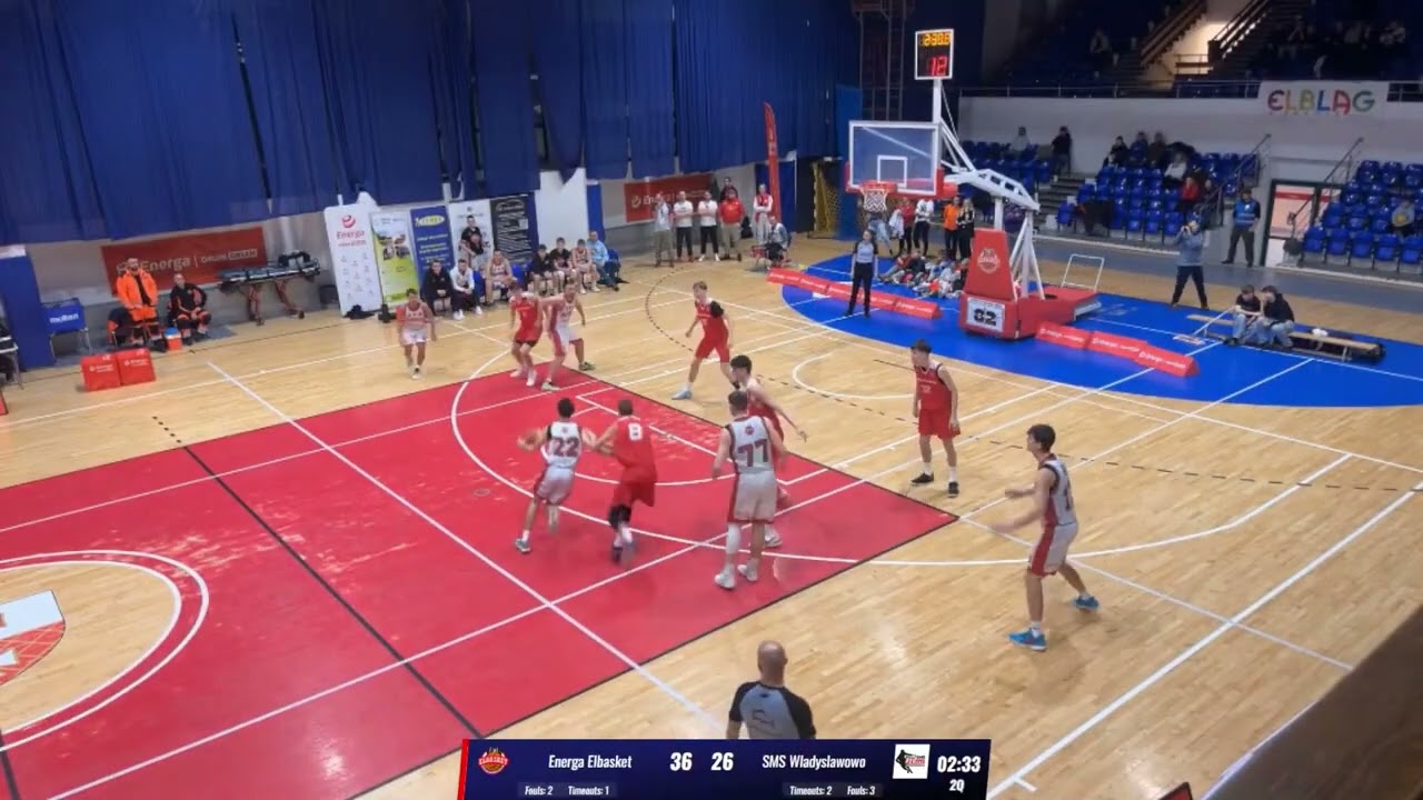 2LM 14.01.26 Energa Basketball Elblag VS SMS Pzkosz Władysławowo