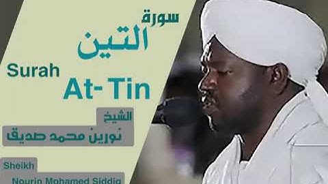 شيخ نورين محمد صديق سورة التين