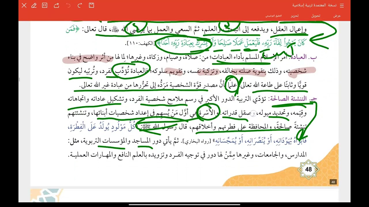 الشخصية الاسلامية