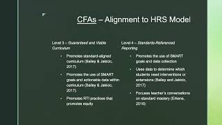 Implementation of Common Formative Assessments