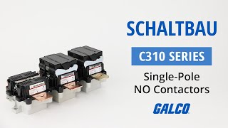 Schaltbau C310 Series Single-Pole NO Contactors
