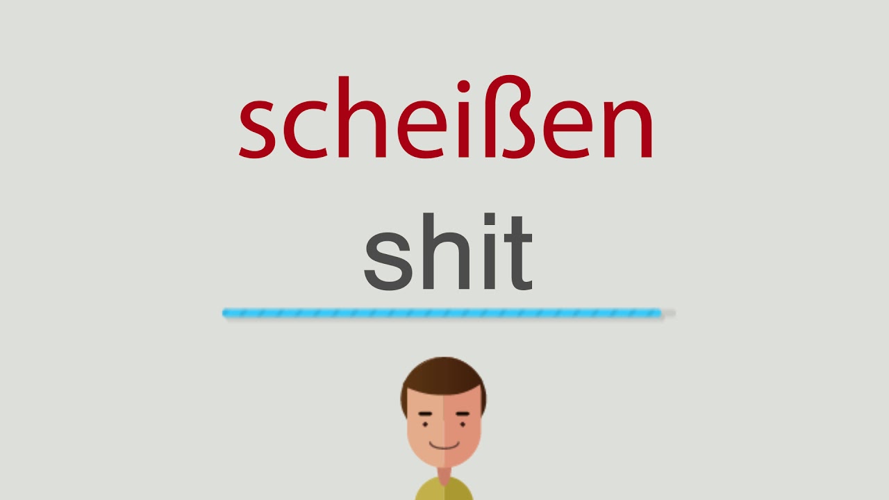 Wie heißt scheißen auf englisch - YouTube