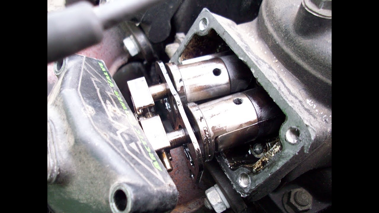 How To Clean Arctic Cat Power Valves 