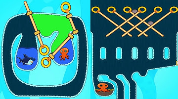 Save The Fish Pull The Pin Fishdom Ads Mini Games | Rescue Fish | Level 335-340 |