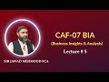 CAF 07 | BIA (Business Insights &amp; Analysis) | Project Appraisal | Day 5 | By Sir Jawad | Spring 26