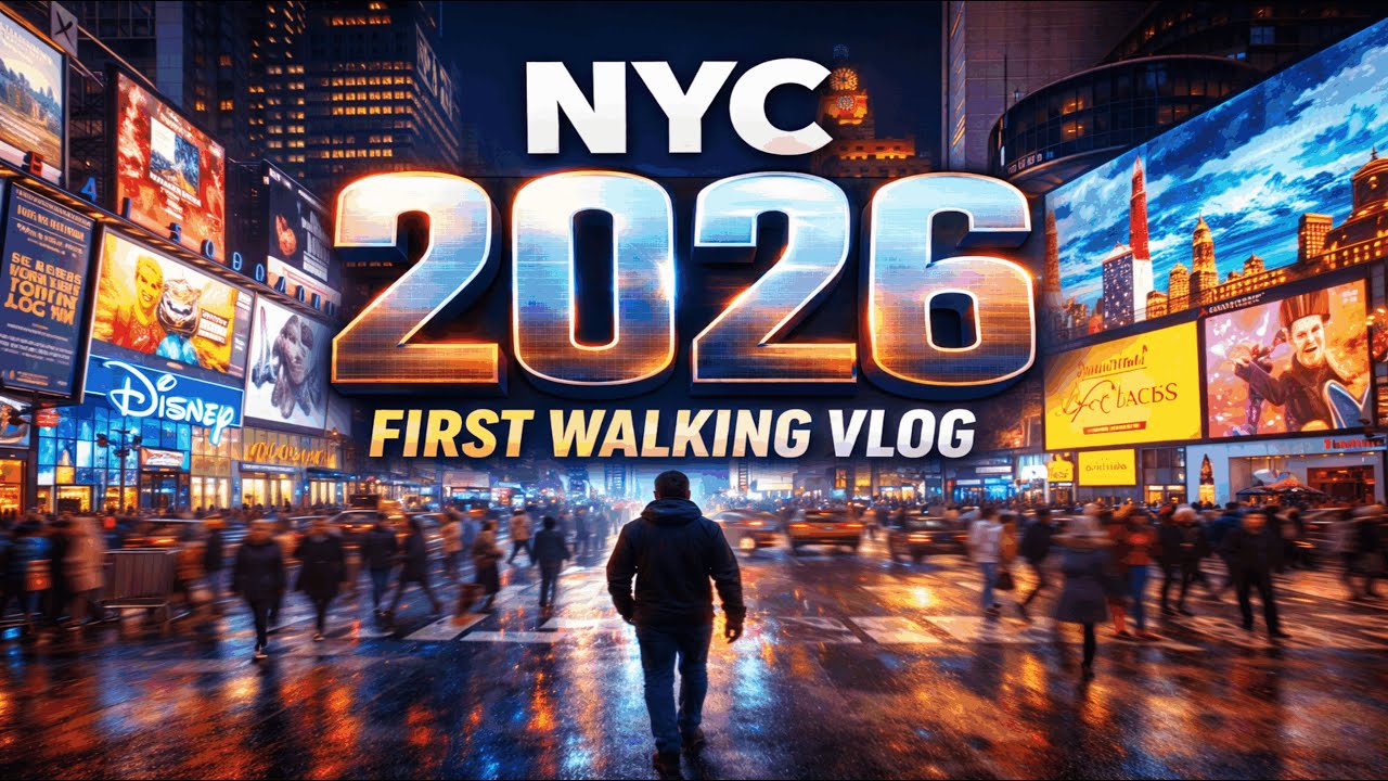 NYC 2026 | First Walk Through New York