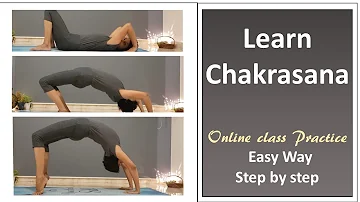 Learn #Chakrasana step by step #Easy