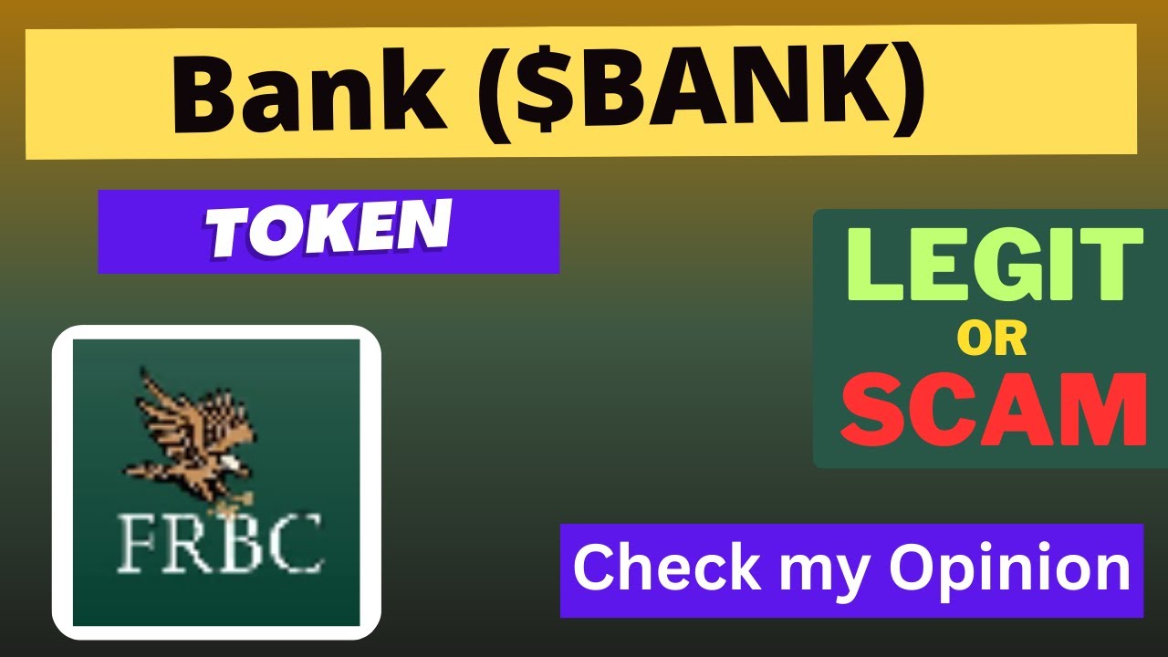 Is Bank (BANK) Token Legit or Scam ?? YouTube