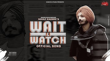 Wait & Watch (Official Song) Sehaz Kaunke I Scratch Studio I Latest Punjabi Songs 2025