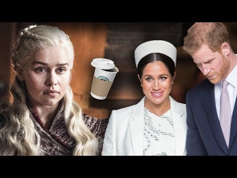 Meghan Markle Baby Boy Is Born & Game Of Thrones Characters Drink Starbucks Now