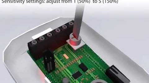 Presentación del NV500, detector Digital de movimiento PARADOX