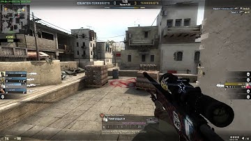 [CS:GO] 1v4 Rush A + Ace - Dust2